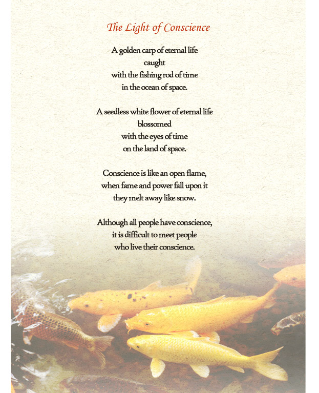 Ilchi Lee Poem of Conscience