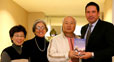 Ilchi Lee meets Democratic Party of New Mexico Chairman Javier M. Gonzales