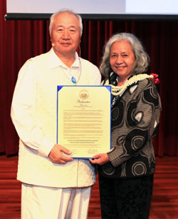 Hawaii Governor's Ilchi Lee and International Brain Education Day Proclamation Hawaii Governor's Ilchi Lee and International Brain Education Day Proclamation