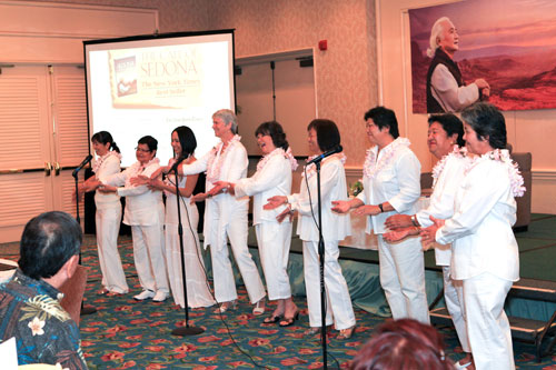 Hawaii Power of Meditation singing performance Hawaii Power of Meditation singing performance