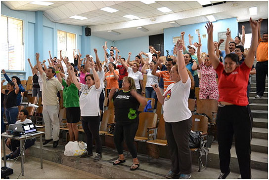 IBREA workshop at the University of El Salvador