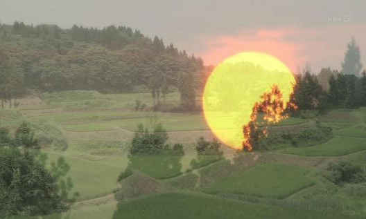 Ilchi Lee interprets picture of the sun