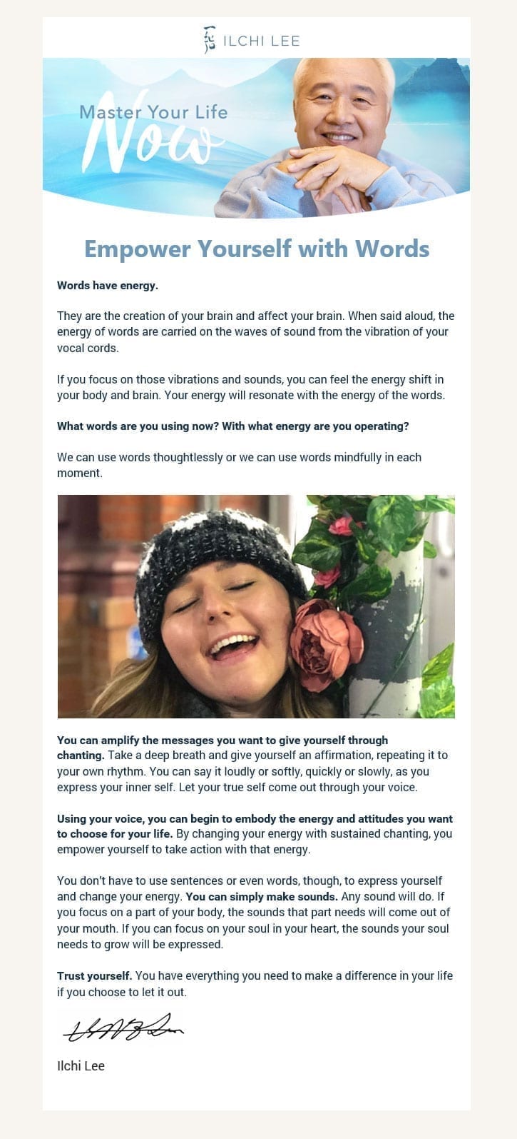 Newsletter sample